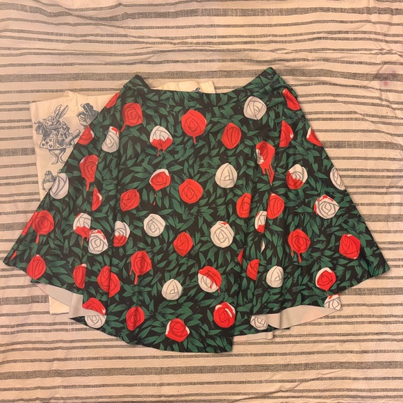 Rare Blackmilk Alice in Wonderland Skirt - Picture 4 of 5